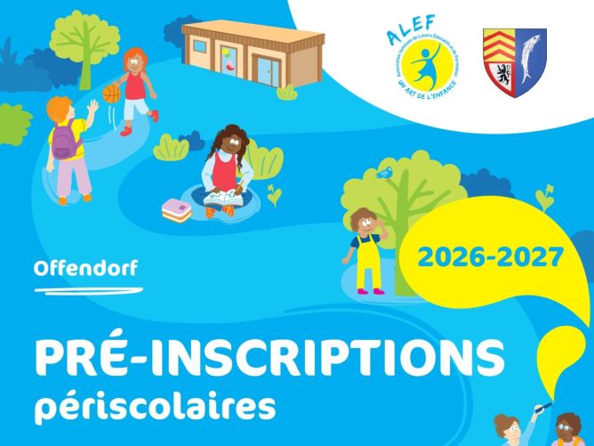 Inscriptions au périscolaire