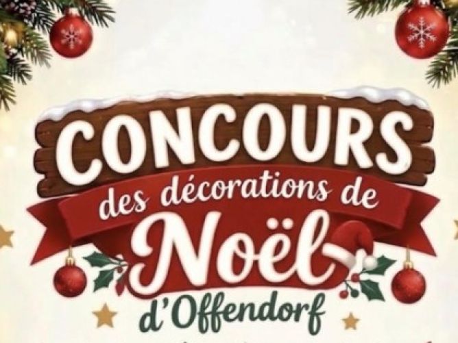 Concours des décorations de Noël d'Offendorf