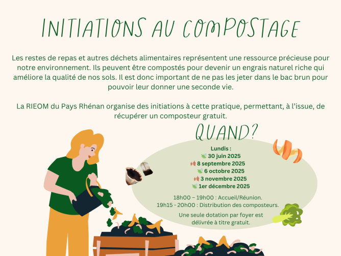 Initiations au compostage