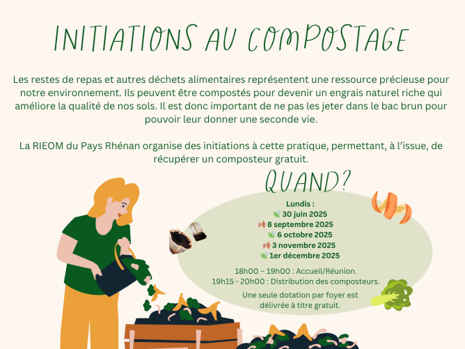 Initiations au compostage