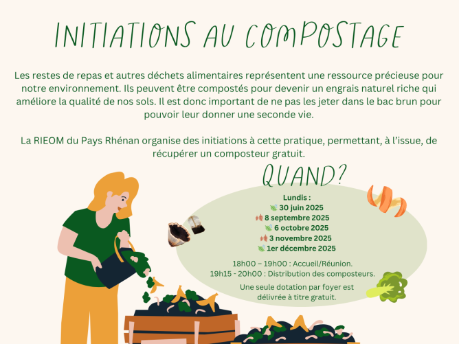 Initiations au compostage