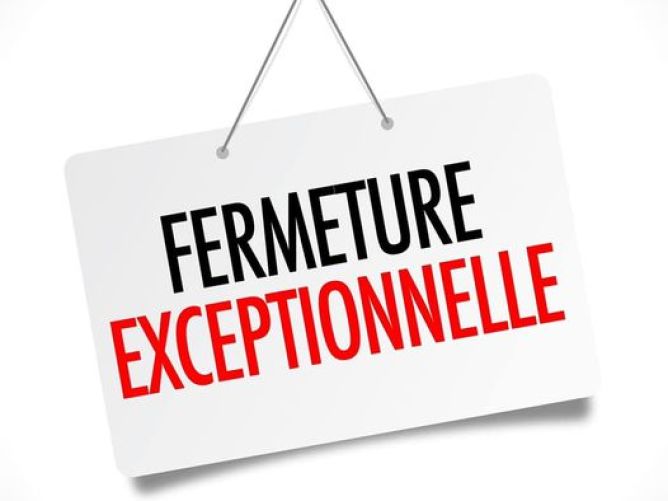 Fermeture exceptionnelle de la mairie