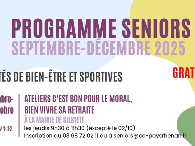 Programme senior