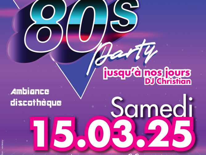 Années 80s party de l'OCKC