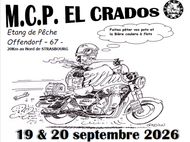 34ème concentre moto - M.C.P. EL CRADOS