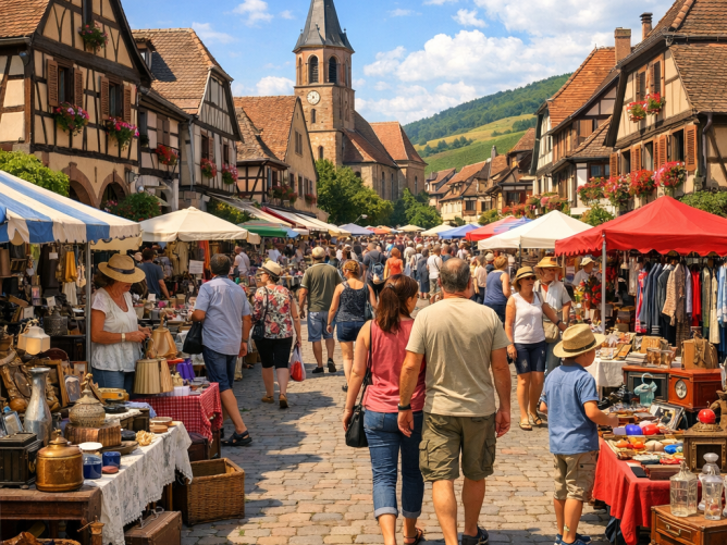 Marché aux puces